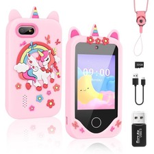 Pretend Smartphone pour Enfants, Appareil Photos pour Enfants avec 32GB Card,...