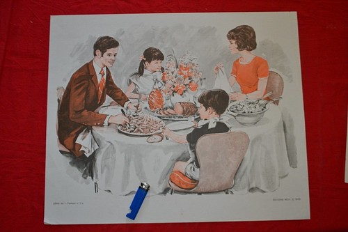 Ancienne affiche scolaire mdi - ancienne,