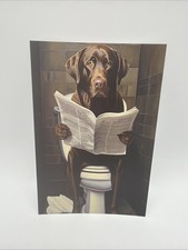 Affiche Humoristique Labrador
