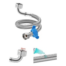 Tuyaux flexibles coudés adaptés aux besoins de plomberie des chaudières et de