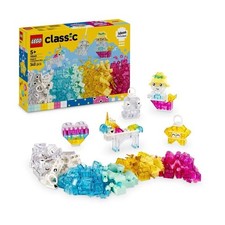 LEGO Classic 11040 La Boîte de Briques Transparentes Magiques - Jeu de construct