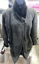 Manteau En Peau De Mouton Pour Femme Taille 44 Couleur Gris Cod. AE115