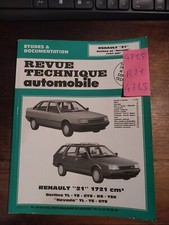 Revue technique RENAULT 21 1.7