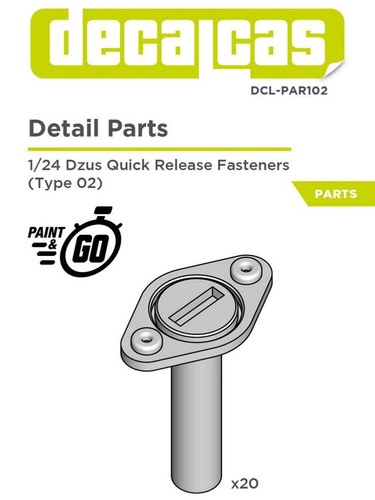Dzus quick release - 1/24,