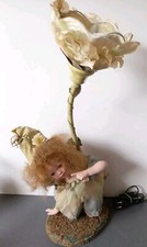 GRANDE LAMPE LAMPE FÉE PORCELAINE 66 CM LIRE DESCRIPTION