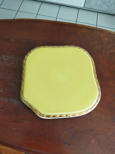 Dessus plat faïence de - dessus,