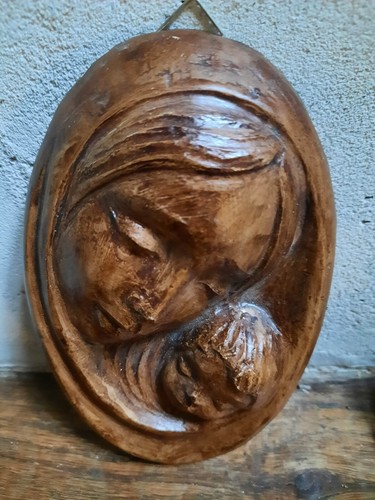 Buste vierge enfant - vierge, en
