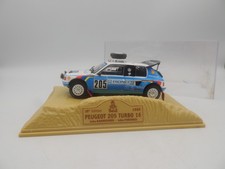 Norev - Peugeot 205 Turbo 16 - Rallye Paris Dakar 1988 - Voiture Miniature 1/43