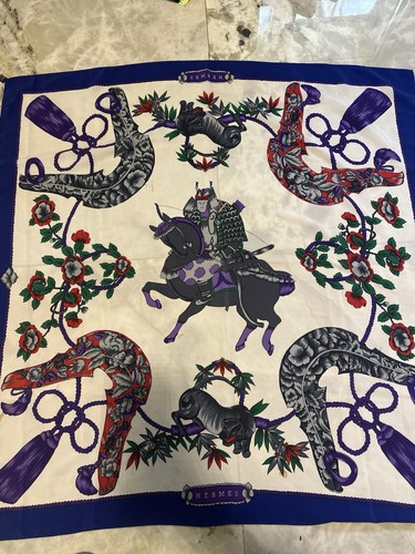 Foulard soie hermès à - foulard,