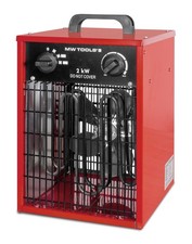 Chauffage électrique de chantier soufflant 2kW 230V portable MW WEL02