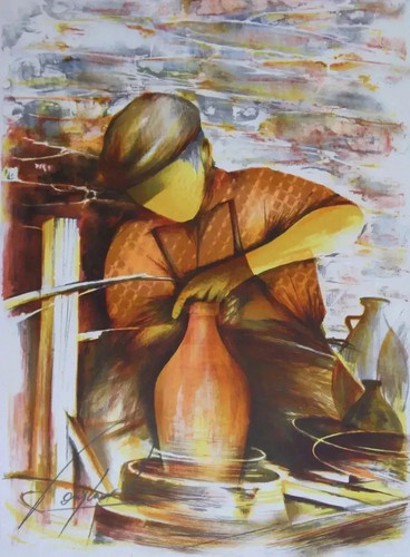 Raymond poulet le potier - poulet, :