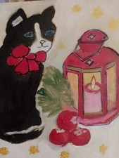 TABLEAU ACRYLIQUE NOËL-