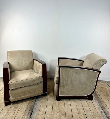 Fauteuils époque - fauteuils, paire)
