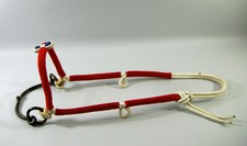 BRIDON  MONGOL POUR ENFANT, corde et feutre, mors, cheval, équitation