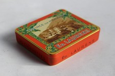 Boite a cigarettes ED. LAURENS Prince de Monaco tôle lithographiée   (35318)