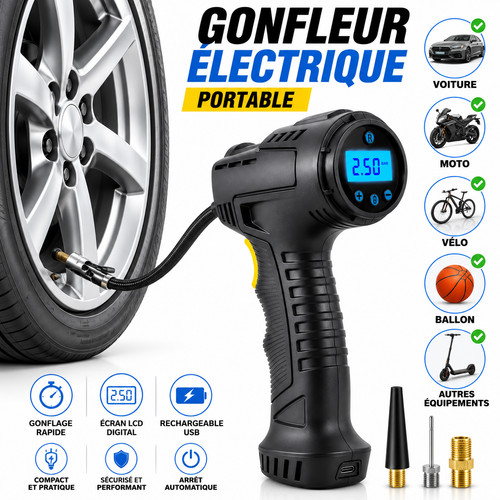 Gonfleur pneu voiture - pneu,