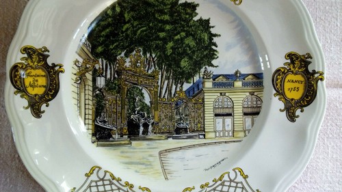 Assiette decorative nancy - -,