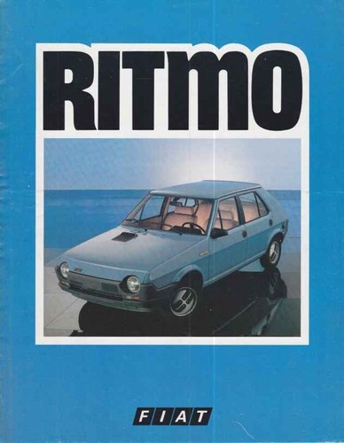 Catalogue brochure fiat ritmo - catalogue,