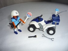 Policier et Quad Réf. 3655 Complet