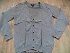 Cardigan H&M Basic gris clair