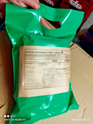 Une ration commando survie - ration, commando-survie