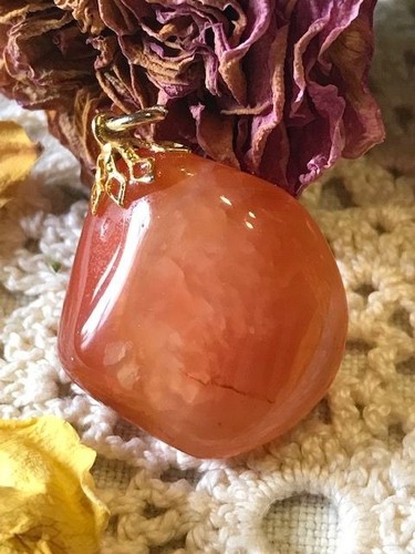 Pendentif pierre naturelle