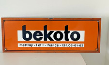 Rare plaque émaillée