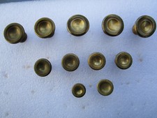 11 boutons différents laiton