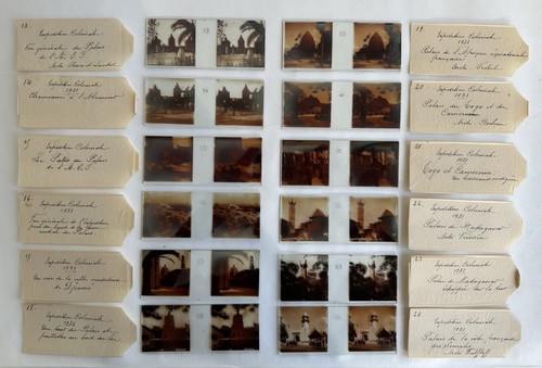 Ancienne plaque photo - , verre