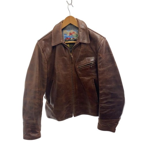 Aero leather blouson - leather, lining