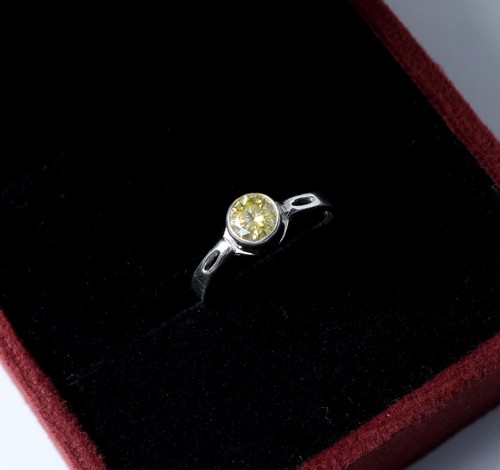 Bague solitaire diamant - solitaire,