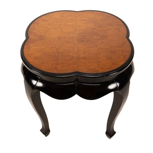 Vintage chinoiserie end table - chinoiserie,