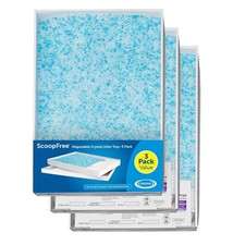 PetSafe ScoopFree Bac De Rechange Pour Litière Cristal Bleu Pack De 3