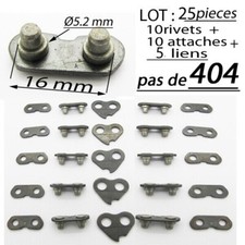 Kit Maillons Lien + Rivet = 25