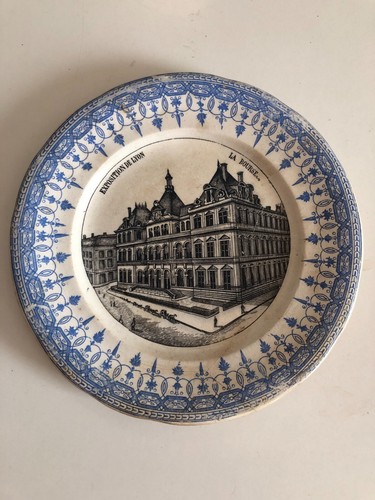 Ancienne assiette exposition - ancienne,