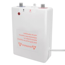 Chauffe-Eau Electrique Instantané Mural 3500W Connecteur Standard 1/2pouce Blanc