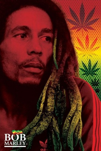 Bob marley dreads affiche - dreads,