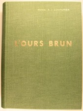 Couturier marcel ours brun - marcel, l'ours