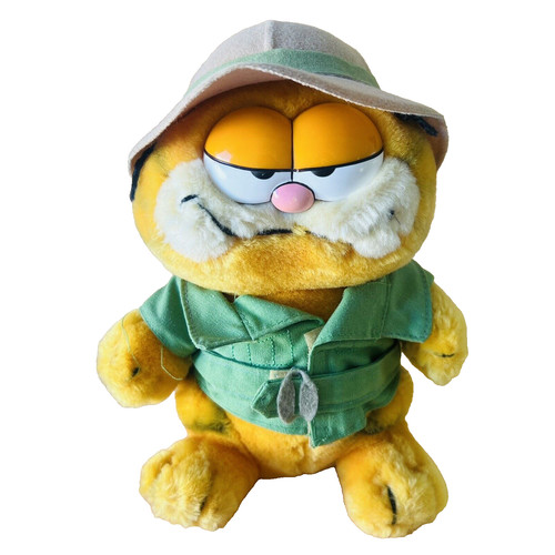 Petite peluche chat garfield - peluche,