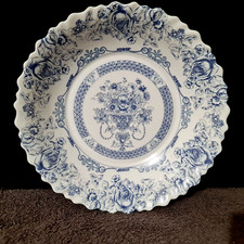 Ancien plat  en verre