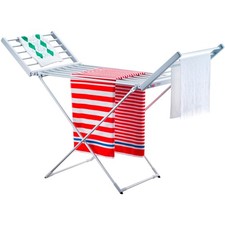 Étendoir à Linge Electrique, Séchoir Pliable pour Vêtements, Basse Consommation