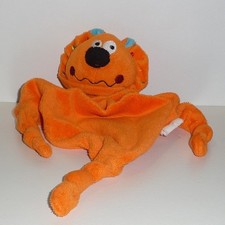 Doudou Lion Carré Blanc