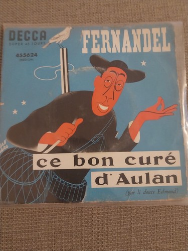 Fernandel bon curé aulan - curé, d'aulan