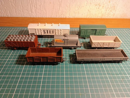 Lot wagons jouef - de,
