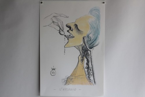 Salvador dali lithographie - dali,