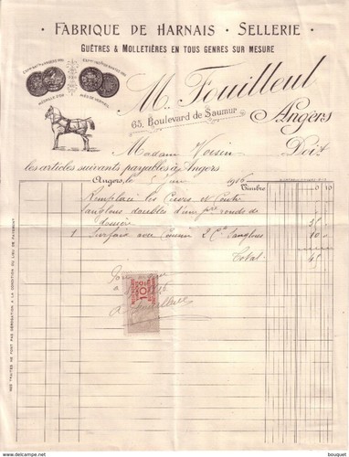 Angers facture fouilleul - angers,