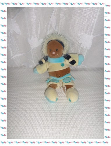 Doudou poupée esquimau - poupée,