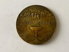 Médaille champagne henri - champagne,