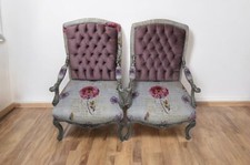2 Fauteuils style Louis XV