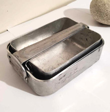 Gamelles militaire en alu 3 parties - d.B.F 1984 vintage